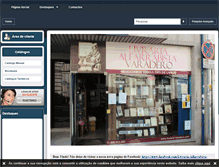 Tablet Screenshot of livraria-varadero.com